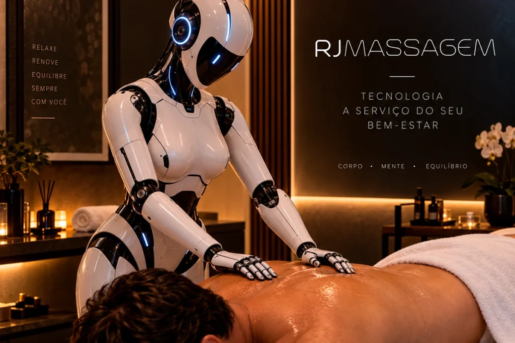 Por que a massagem se torna essencial na era da automação e da inteligência artificial