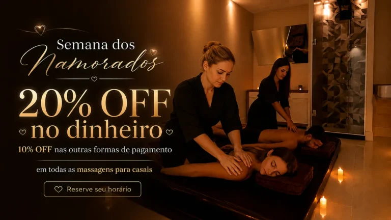 Promoção Massagem